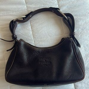 Dooney & Bourke Darj Brown Leather Hobo Bag